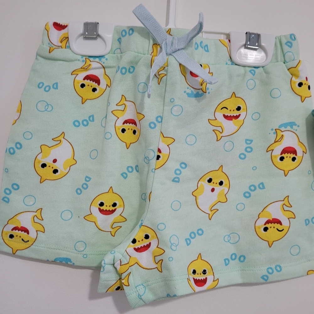 Little baby shark shorts